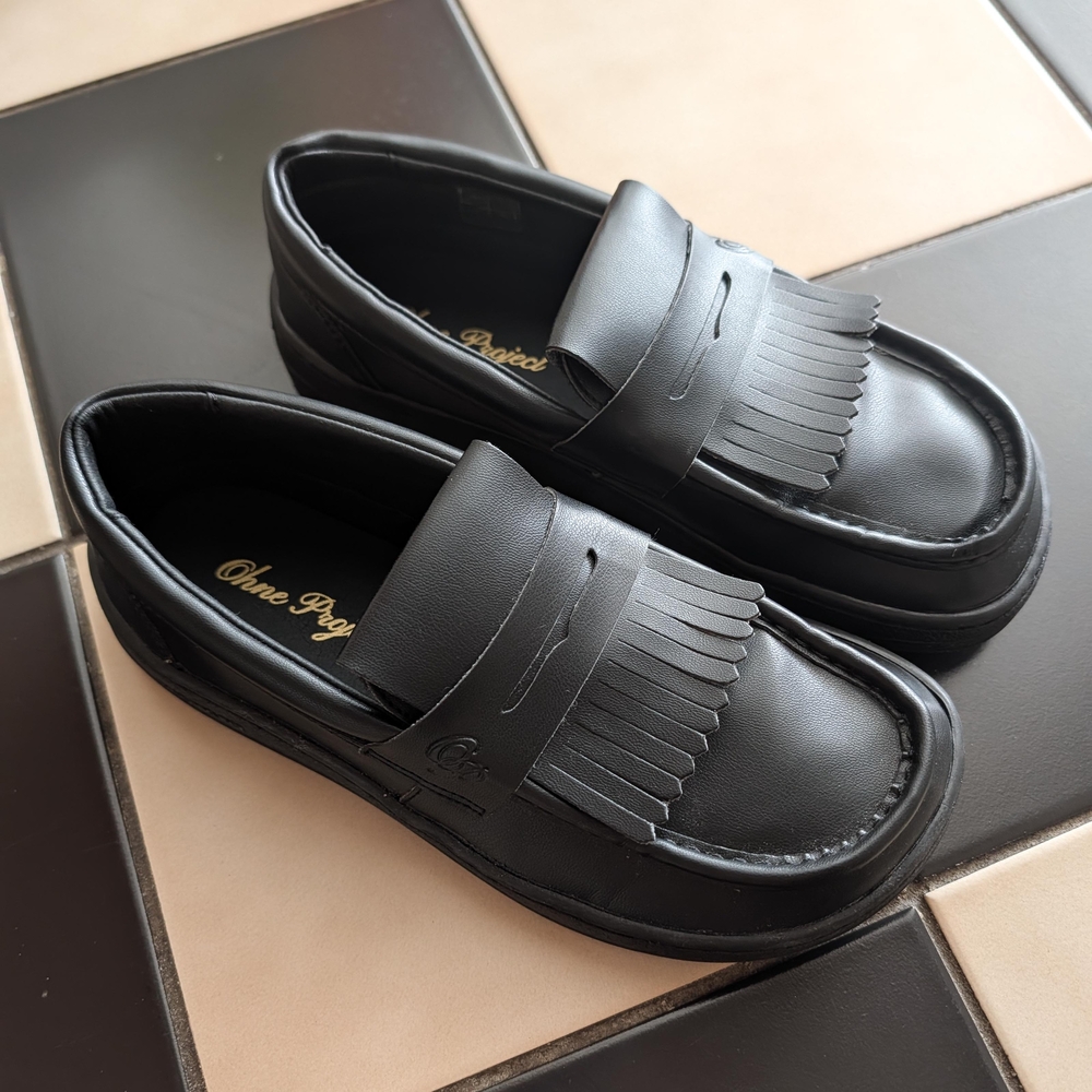 Ohne Project Luma Barefoot Loafers in Black size 37 Vegan Leather - Picture 4 of 7